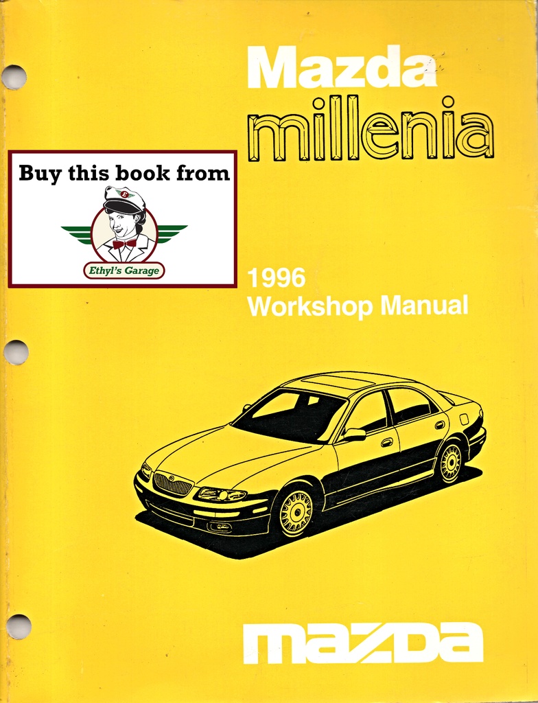 1996 Mazda Millenia Workshop Shop Service Repair Manual