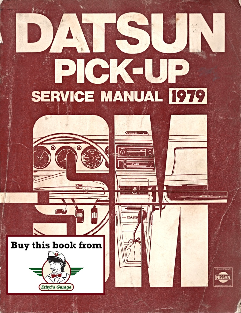 1979 Datsun Pickup Shop Repair Service Manual