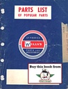 1947-1961 Willys All Models (Willys, Jeep CJ DJ, FC, Jeepster, Car) Popular Parts List