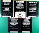 2005 Chrysler Sebring Sedan/Convertible & Dodge Stratus Sedan Service & Diagnostic Shop Manuals Complete 5 Vol. Set