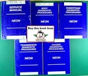 2002 Chrysler/Dodge Neon Factory Shop Service and Diagnostic Manuals Set
