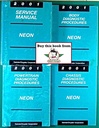 2001 Chrysler/Dodge/Plymouth Neon Service & Diagnostic Shop Manuals Complete 4 Vol. Set