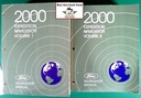 2000 Ford Expedition, Lincoln Navigator OEM Factory Shop Repair Service Workshop Manual Complete 2 Vol. Set