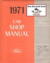 1971 Ford Pinto Factory OEM Shop Repair Maintenance Service Manual