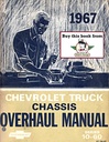 1967 Chevrolet C/K Pickup Van Blazer Suburban 10-60 Truck Chassis Overhaul Manual