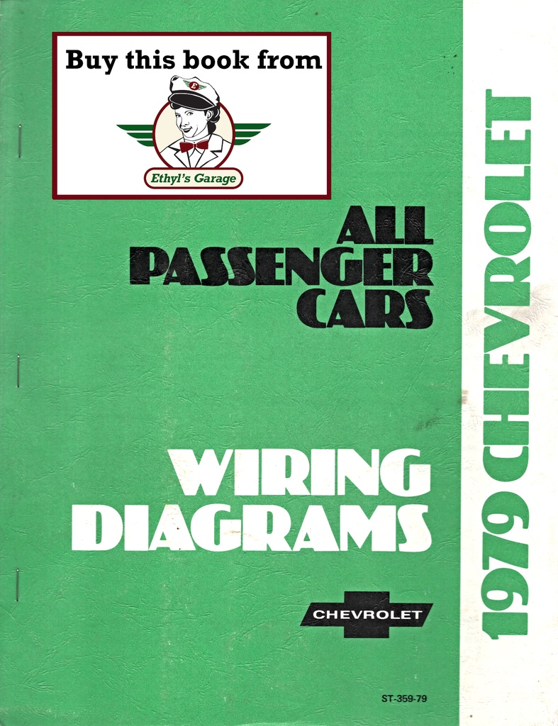 1979 Chevrolet All Passenger Cars Factory Wiring Diagrams