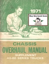 1971 Chevrolet Medium Truck 40-60 Series Chassis Overhaul Manual Supplement