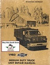 1983 Chevrolet Medium Duty Truck Unit Repair Manual