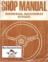 1976 1977 Honda Accord Shop Service Repair Maintenance Manual