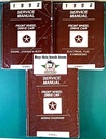 1992 Dodge/Plymouth/Chrysler Front-Wheel-Drive Passenger Car (LeBaron, New Yorker, Fifth Avenue, Imperial, Dynasty, Spirit, Acclaim, Daytona, Shadow, Sundance) Shop Maintenance Repair Service Manual + Wiring Diagrams 3 Vol. Set