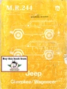 1985 Jeep Cherokee/Wagoneer Shop Repair Maintenance Mechanical Service Manual