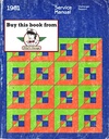 1981 Dodge/Plymouth Challenger/Sapporo Shop Maintenance Repair Service Manual