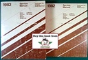 1982 Chrysler/Dodge/Plymouth Front-Wheel-Drive Car Factory Shop Service Manual 2 Vol Set Aries, Reliant, Rampage, Omni, Horizon, LeBaron, 400