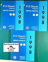 1998 Chevrolet/GMC P12 Forward Control Motorhome and Commercial Chassis Shop Repair Maintenance Service Manual 3 Vol. Set