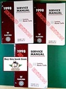 1998 Chevrolet W Lumina & Malibu Shop Repair Maintenance Service Manual 3 Vol. Set 2nd Ed.
