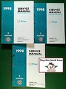 1998 Chevrolet Geo Prizm Shop Maintenance Repair Service Manual 3 Vol Set