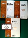 1998 Chevrolet Cavalier Pontiac Sunfire Shop Repair Maintenance Service Manual 3 Vol. Set