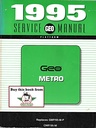 1995 Geo Metro M-Platform Shop Repair Maintenance Service Manual