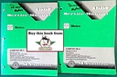 1997 Chevrolet Geo Metro M-Platform Shop Repair Maintenance Service Manual 2 Vol Set