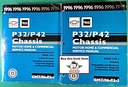 1996 Chevrolet/GMC P32/P42 Front Engine Motorhome and Commercial Chassis Shop Repair Maintenance Service Manual 2 Vol. Set