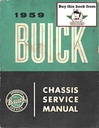 1959 Buick Factory Repair Maintenance Shop Chassis Service Manual