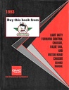 1993 GMC P3 & P/G Models Front Engine Motorhome and Commercial Chassis Shop Repair Maintenance Service Manual