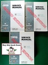 1998 Buick Regal & Century Factory OEM W Platform Shop Service Repair Manual 2nd Ed 3 Vol Set