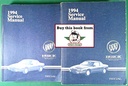 1994 Buick Regal OEM Shop Service Repair Manual Set