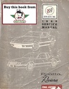 1989 Buick Riviera Reatta OEM Shop Service Repair Manual