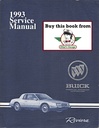 1993 Buick Riviera OEM Shop Service Repair Manual