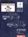 1988 Buick Le Sabre, Electra, Park Avenue Factory Shop Service Repair Manual