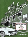 1987 Oldsmobile Toronado OEM Shop Service Repair Chassis Manual