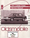 1991 Oldsmobile Cutlass Calais OEM Factory Shop Service Repair Manual