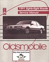1991 Oldsmobile Eighty-Eight Royale (88) Factory OEM Shop Service Repair Manual