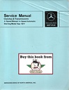 1977-1983 Mercedes Benz Clutches & Transmission 4-SPD Manual/4-SPD Automatic Service Manual