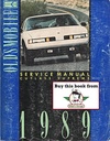 1989 Oldsmobile Cutlass Supreme OEM Shop Service Repair Maintenance Manual