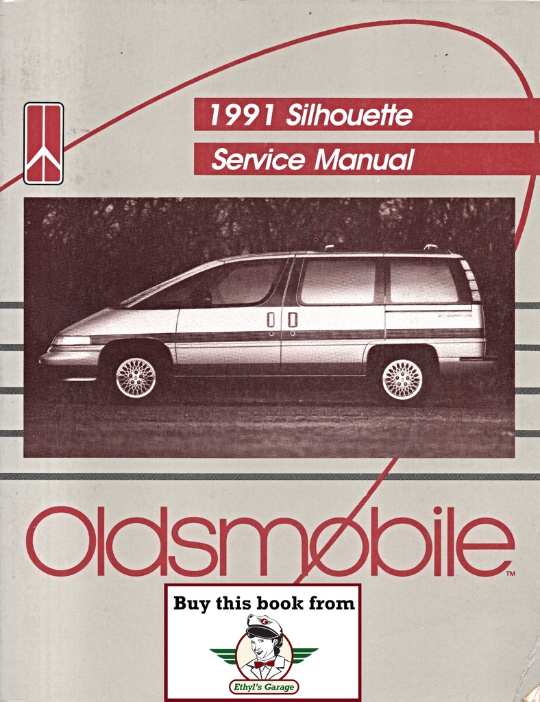 1991 Oldsmobile Silhouette OEM Shop Service Repair Maintenance Manual