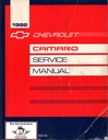 1992 Chevrolet Camaro Original OEM Factory Shop Service Repair Maintenance Manual