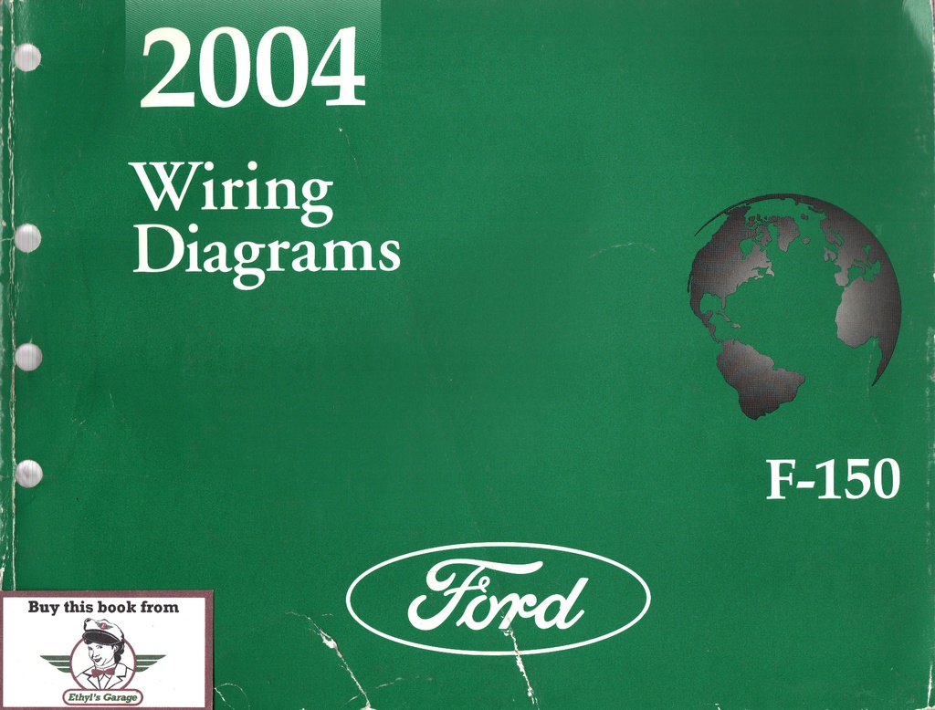 2004 Ford F-150 Pickup Electrical Wiring Diagrams Shop Service Repair Manual
