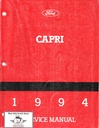 1994 Mercury Capri Original OEM Shop Repair Maintenance Service Manual