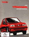 1992 Geo Tracker Factory Shop Repair Service Manual