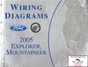 2005 Ford Explorer, Mercury Mountaineer Factory Electrical Wiring Diagrams Manual