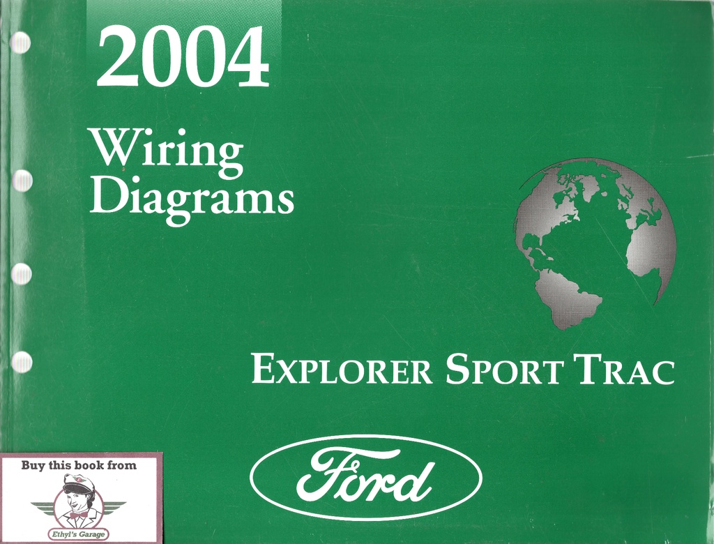 2004 Ford Explorer Sport Trac Electrical Wiring Diagrams Manual