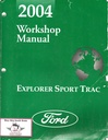 2004 Ford Explorer Sport Trac Original Factory Shop Service Workshop Manual
