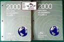 2000 Ford Explorer/Mercury Mountaineer Original OEM Factory Shop Service Workshop Manual 2 Vol Set