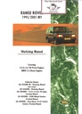 Range Rover 1995-2001 MY Workshop Manual: LRL 0004 Eng - LRL 0003 Eng - LRL 009 Eng - Part No. LRL 0326 Eng