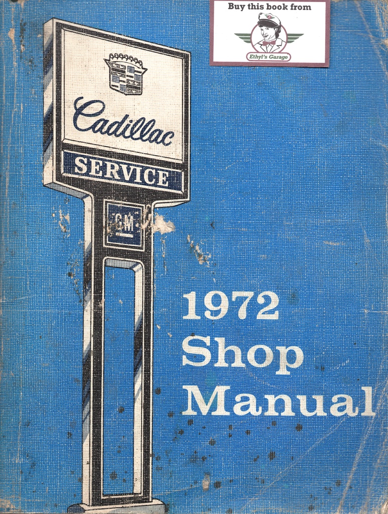 1972 Cadillac Shop Service Repair Manual