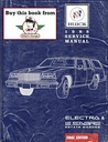 1988 Buick Le Sabre & Electra Estate Wagons Factory Shop Service Repair Manual