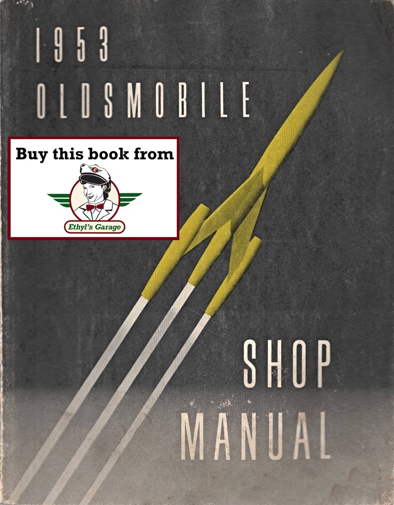 1953 Oldsmobile 88 98 Full Line Factory OEM Shop Service Repair Manual