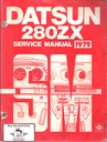 1979 Datsun/Nissan 280ZX Shop Repair Service Manual